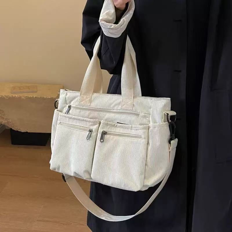 7MNST Corduroy Utility Tote