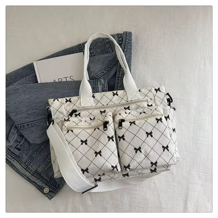 7MNST Corduroy Utility Tote
