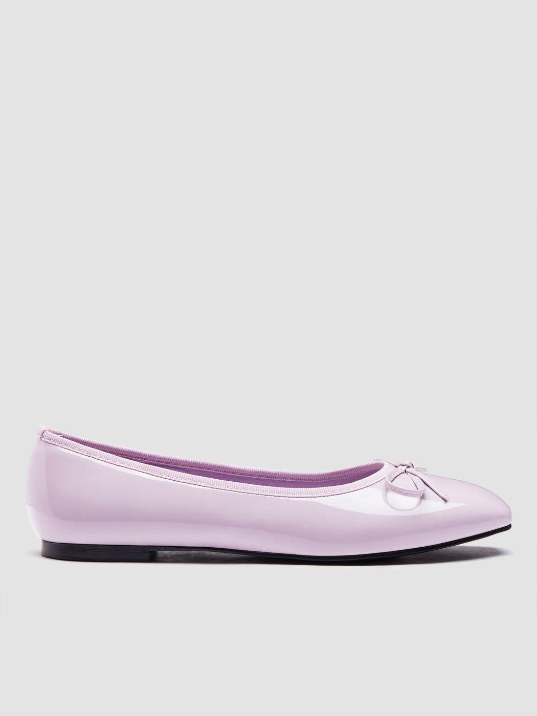 BOWKNOT DECOR SQUARE TOE BALLET MARY JANE FLATS