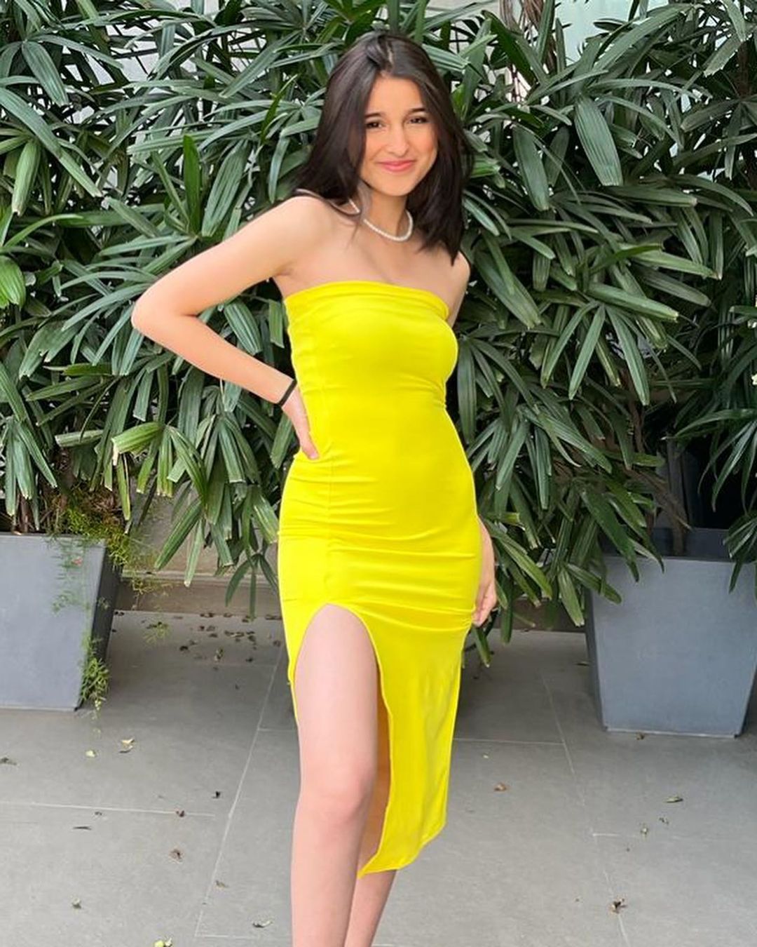 Bumblebee Slit Dress