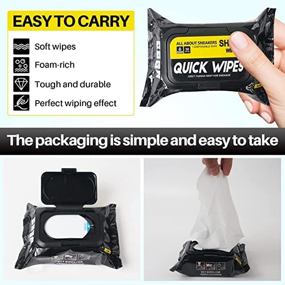 Multipurpose Shoe Cleaning Wipes