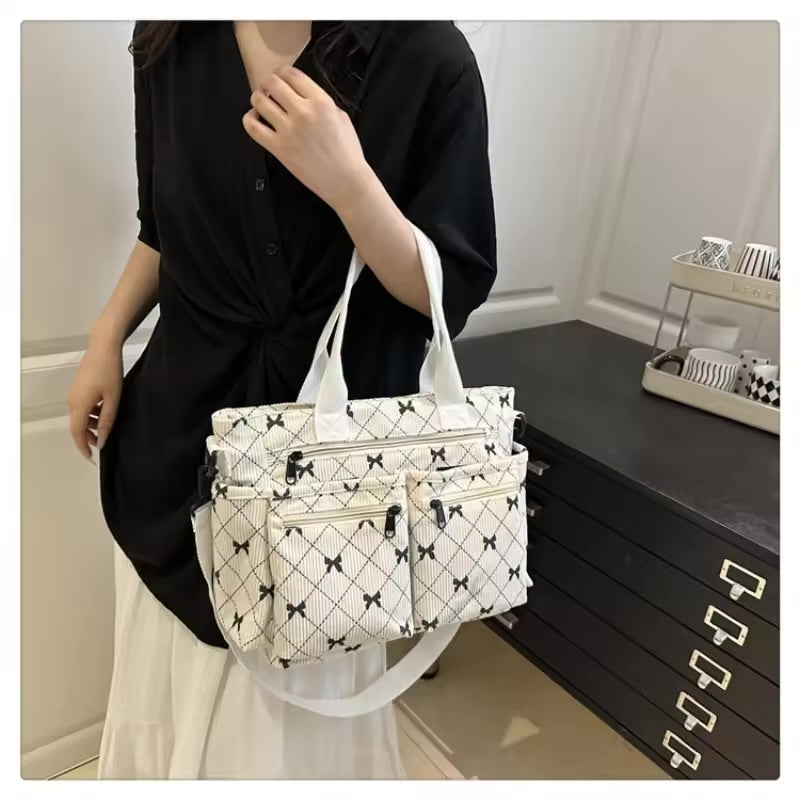 7MNST Corduroy Utility Tote