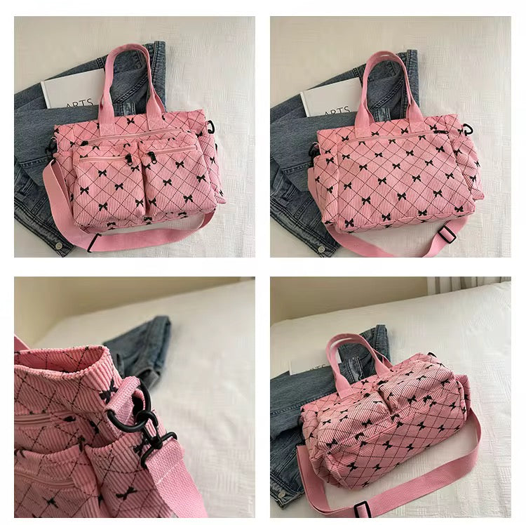 7MNST Corduroy Utility Tote