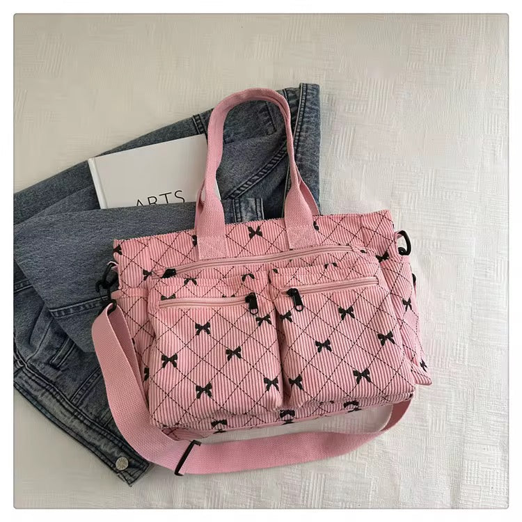 7MNST Corduroy Utility Tote