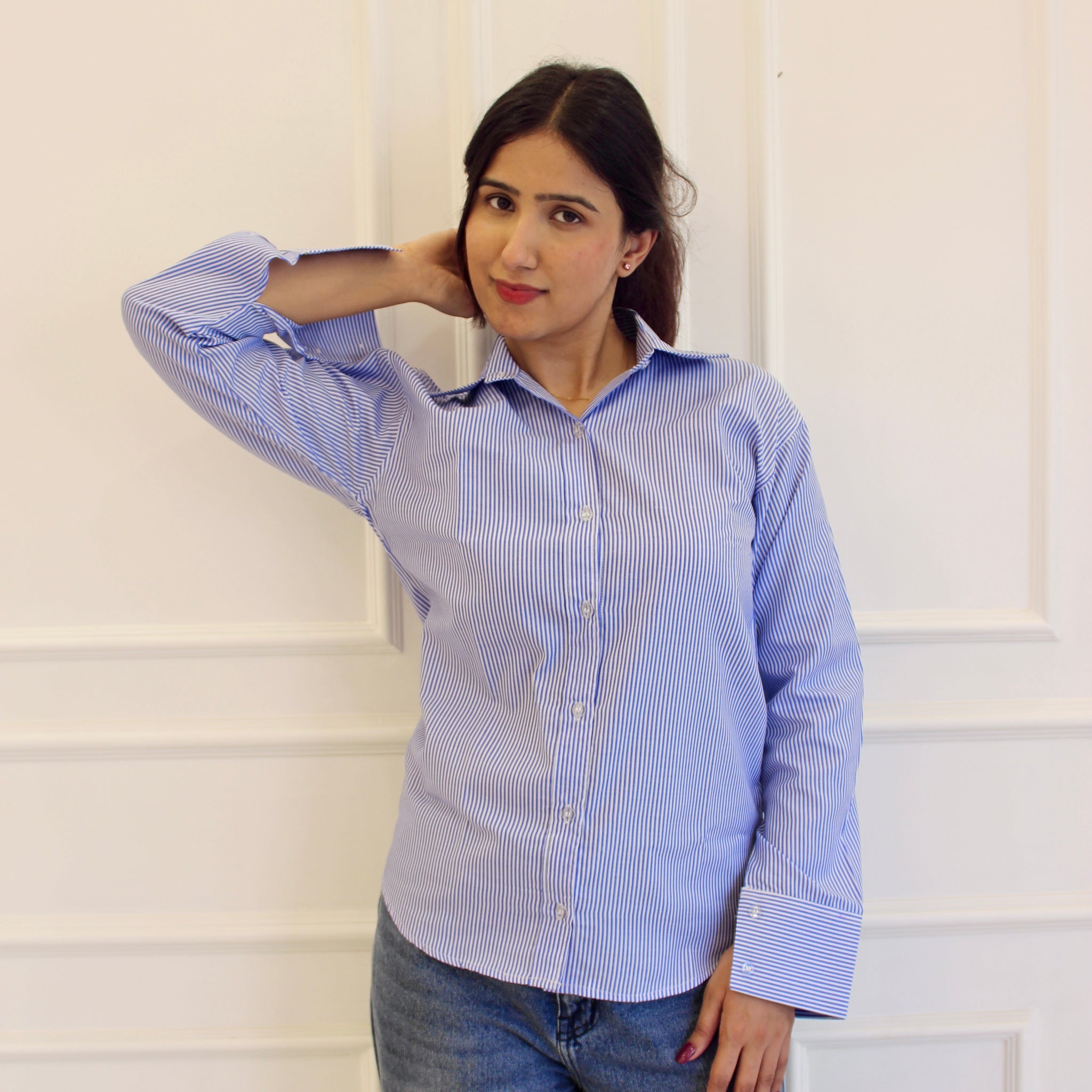 Darla Striped Shirt - Dreamsky