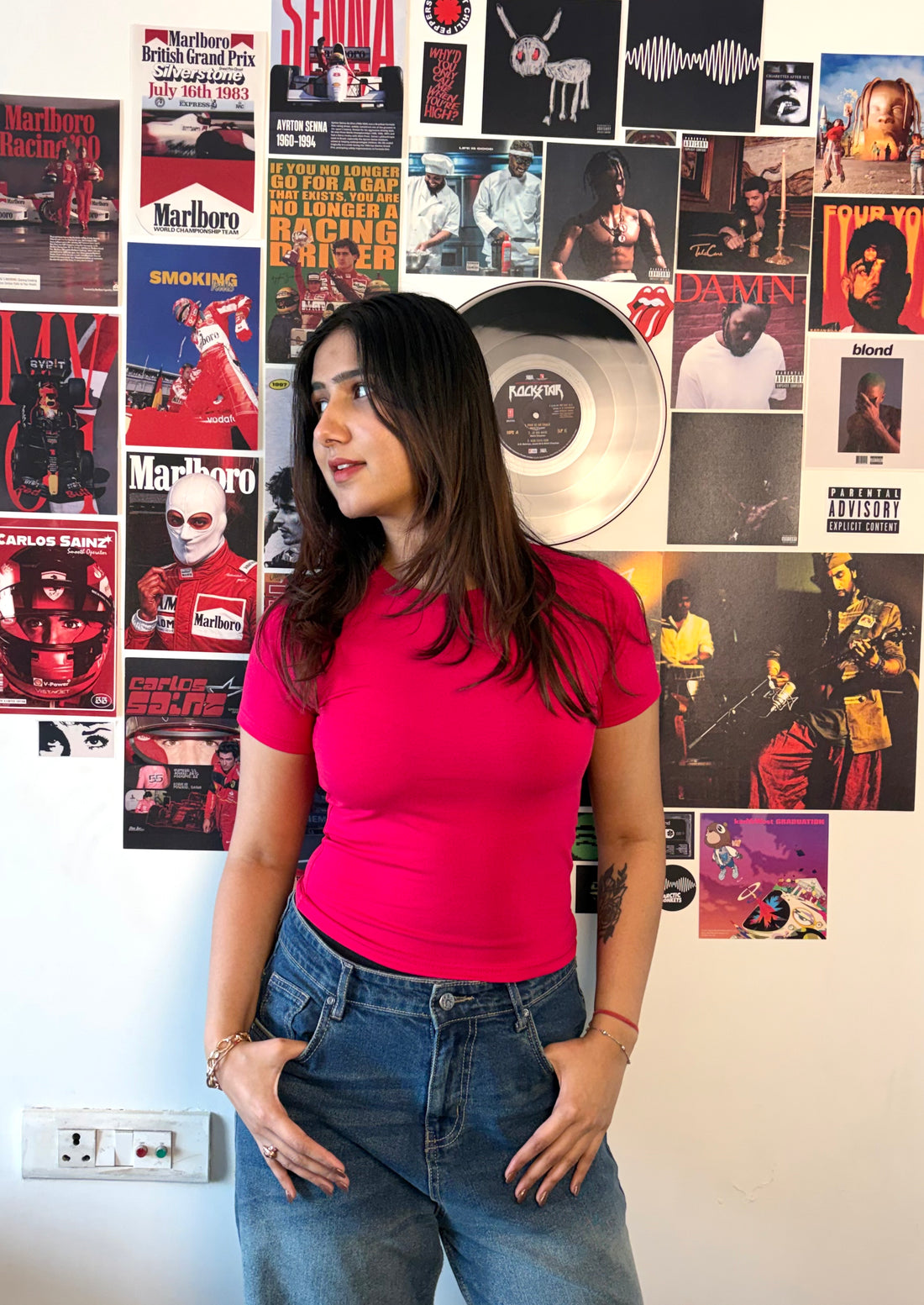 7MNST Solid Baby tee