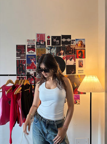 Halter Neck Top White