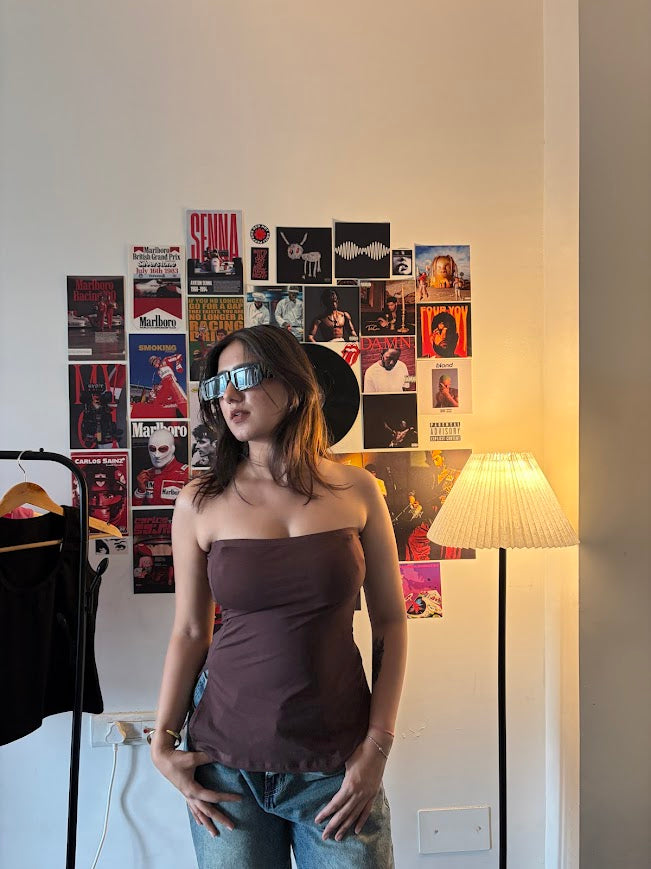 Tube Top Brown