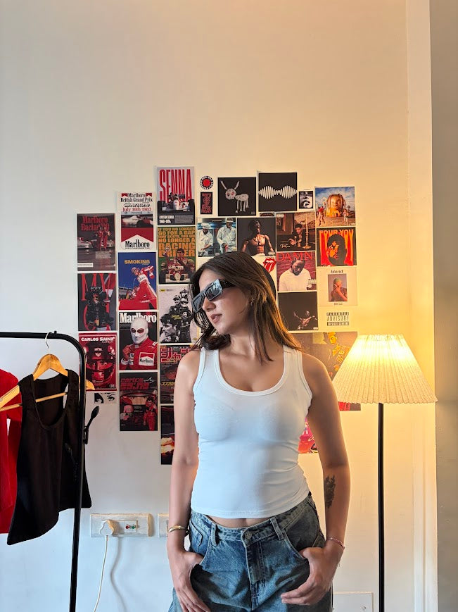 Regular Tank Top White