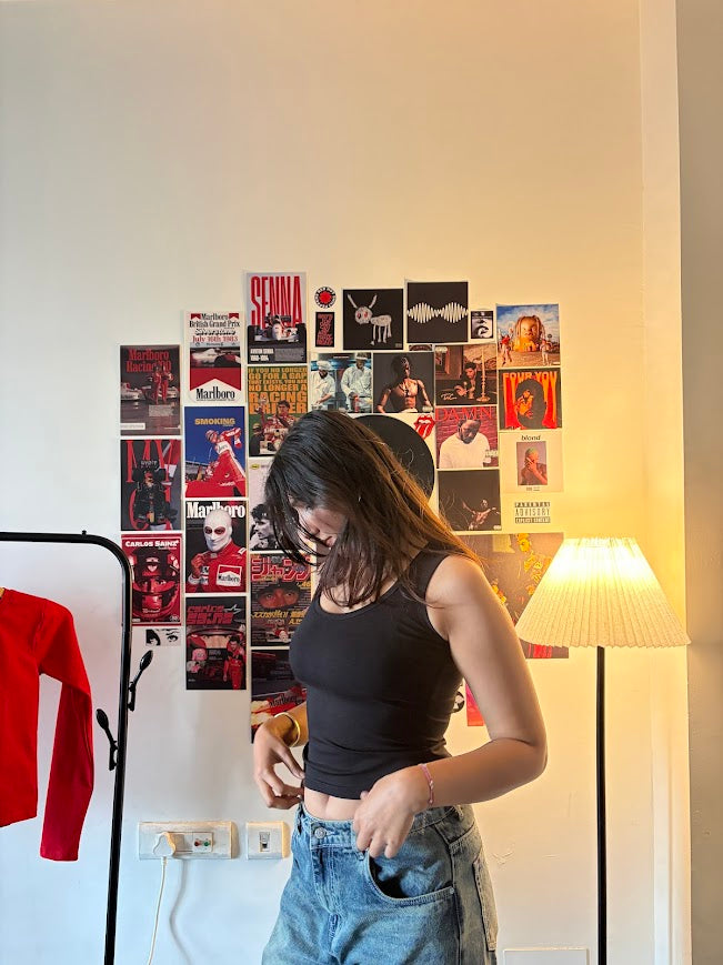 Regular Tank Top Black