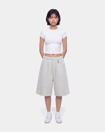 Jogger Baggy Shorts in Grey