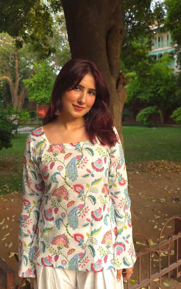 Roohi Printed Short Kurti [ Bahaar ]