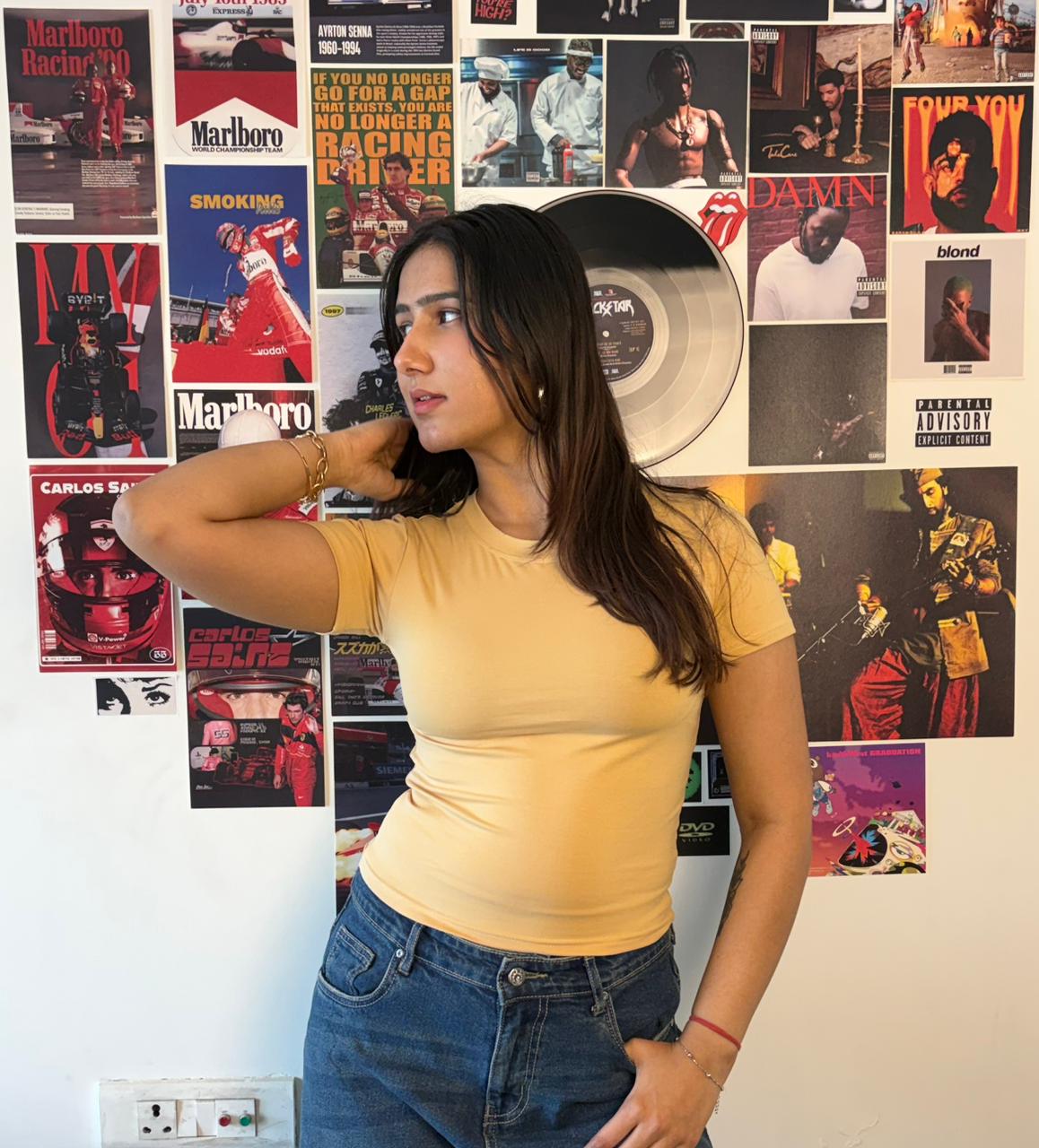 Yellow Baby Tee – FEMENEST