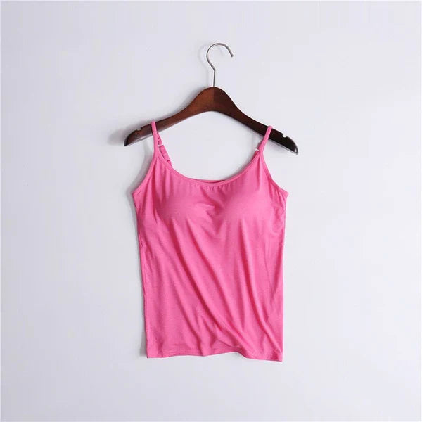 Summer Sale 48% Off - Tank With Built-In Bra