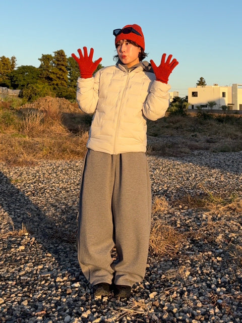 Sweat Wide Pants ( Unisex )