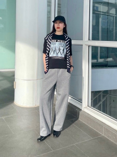 Sweat Wide Pants ( Unisex )